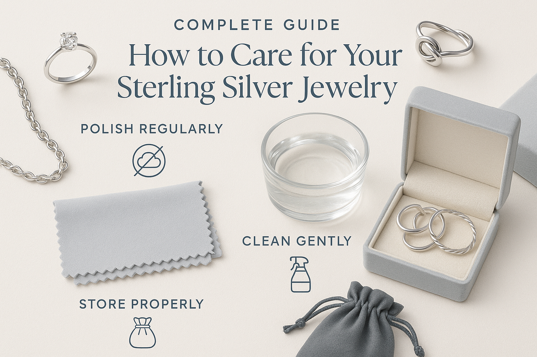Complete Guide: How to Care for Your Sterling Silver Jewelry