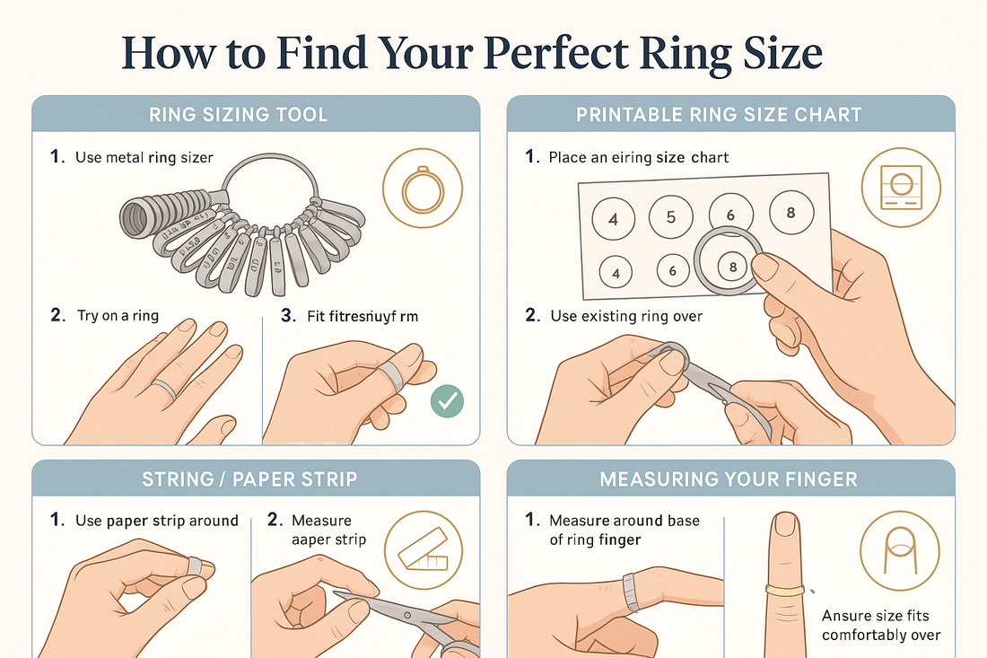 How to Find Your Perfect Ring Size - Complete Guide