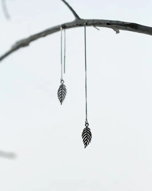 Leafy Chic Drop Earrings