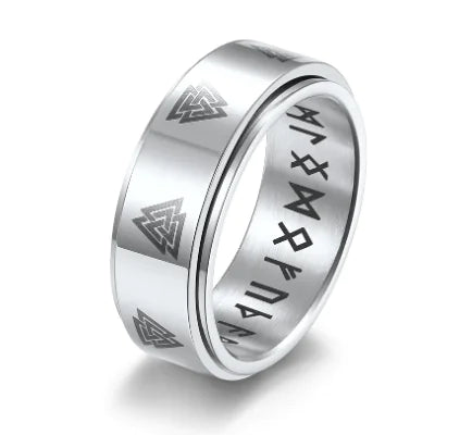 Modern Triangle Stainless Steel Ring