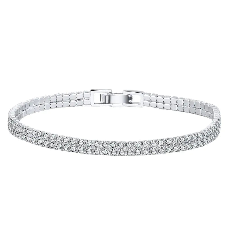 Elegant Silver Fashion Bracelet