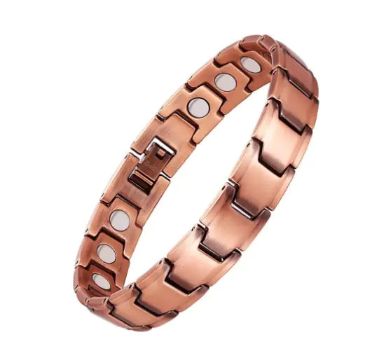Antique Red Copper Magnetic Bracelet