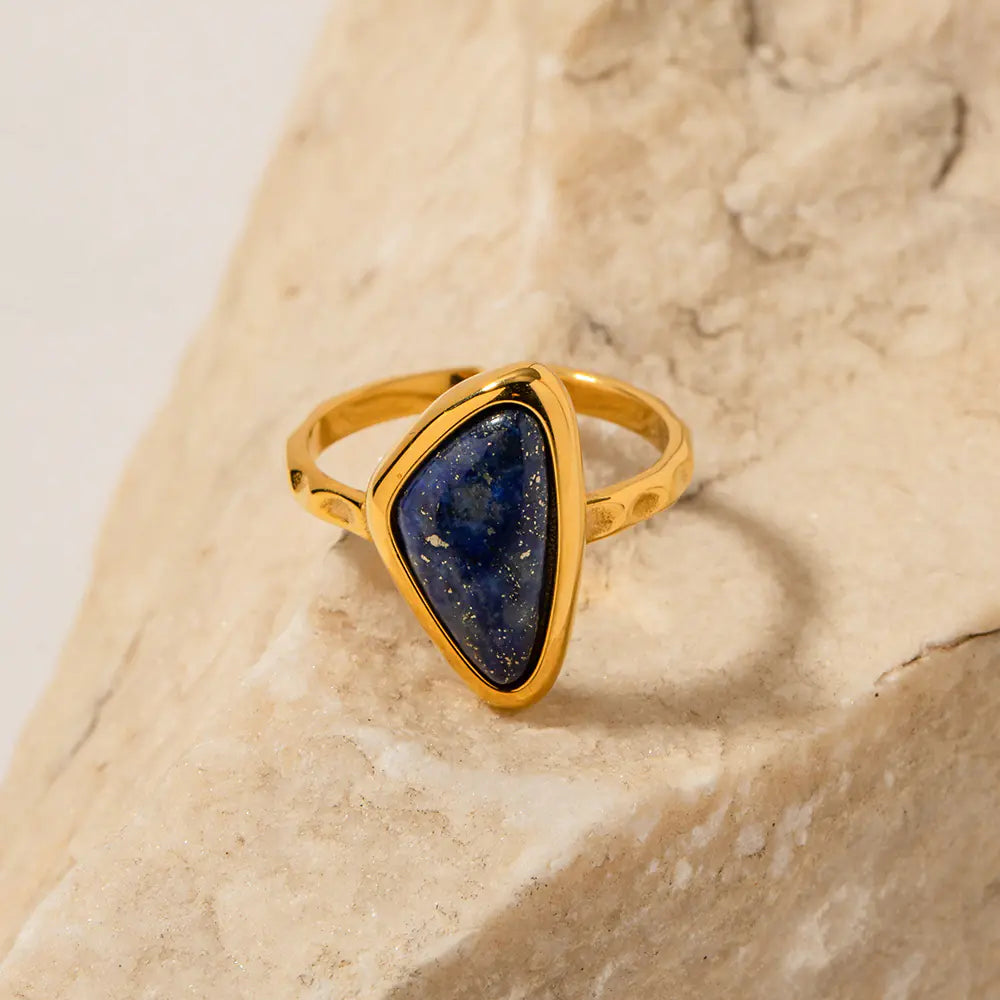 Chic Triangle Statement Ring for Women