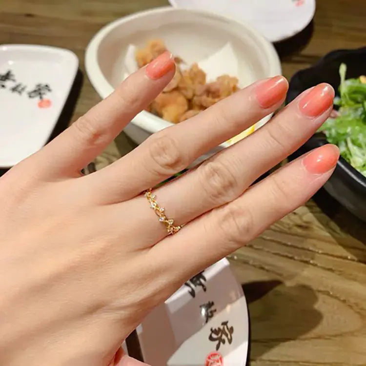 Chic S925 Sterling Silver Statement Ring