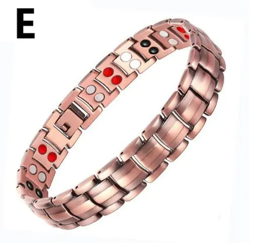 Antique Red Copper Magnetic Bracelet